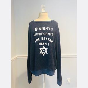 Wildfox Hanukkah Sweater